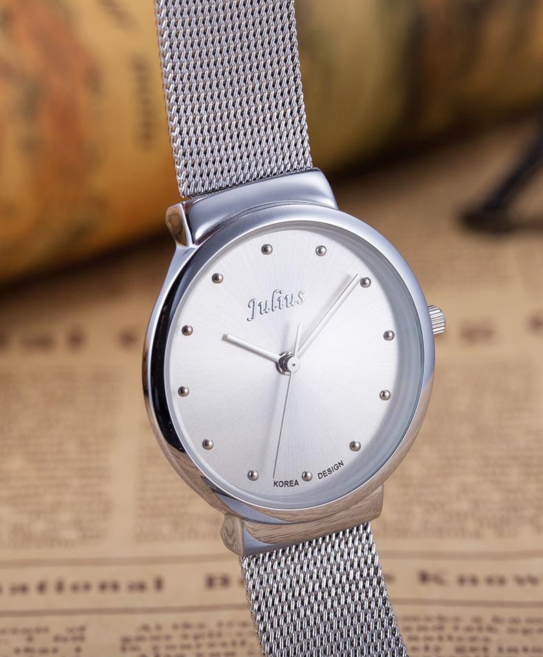 Combo đồng hồ nữ Julius và lắc tay nữ Julius BC-12