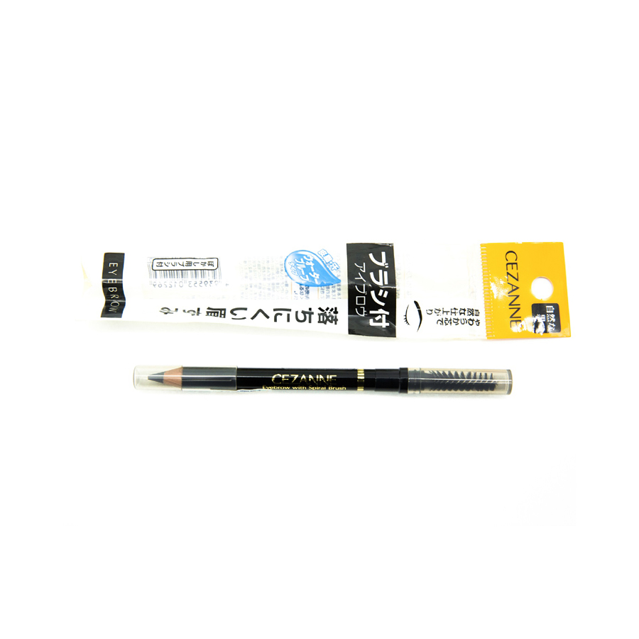 Bút Kẻ Lông Mày Cezanne Eyebrow With Spiral Brush (1.2g