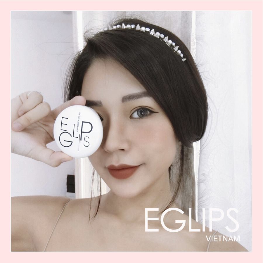 Phấn phủ dạng nén Eglips Oil Cut Powder Pact 9g Thành Phần Tự Nhiên Che Khuyết Điểm, Kiềm Dầu Tốt, Thân Thiện Với Da, Không Gây Kích Ứng