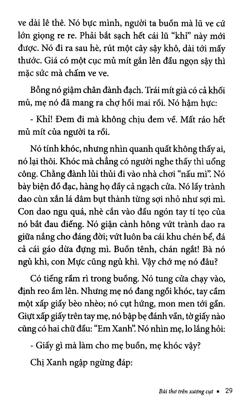 Bài Thơ Trên Xương Cụt