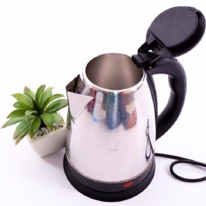 Ấm Siêu Tốc Inox 1,8 Lít Electric Kettle Chính Hãng Đun Sôi Cực Nhanh