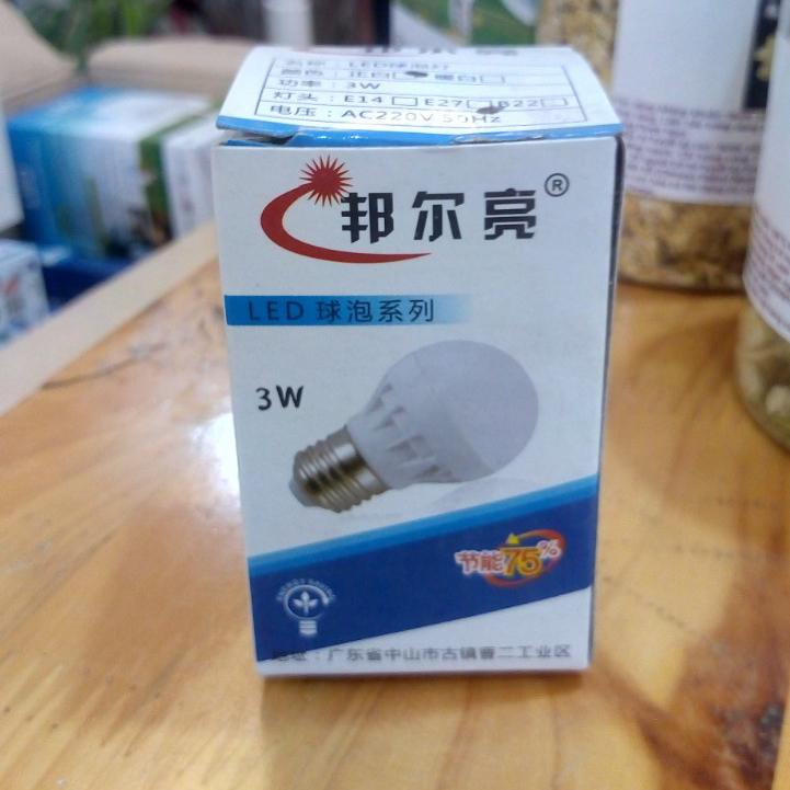 Đèn tròn LED 3W