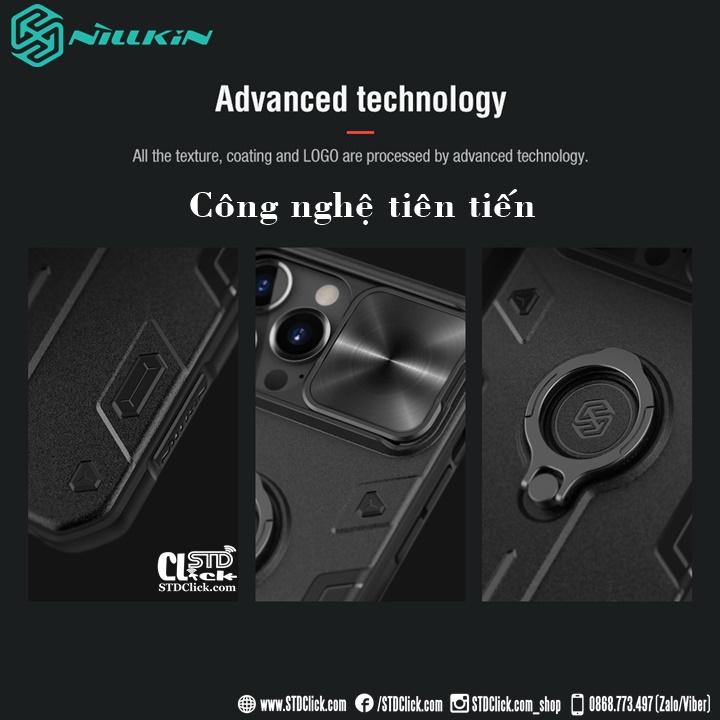ỐP LƯNG DÀNH CHO IPHONE 13 PRO MAX CAMSHIELD ARMOR CHỐNG SỐC BẢO VỆ CAMERA