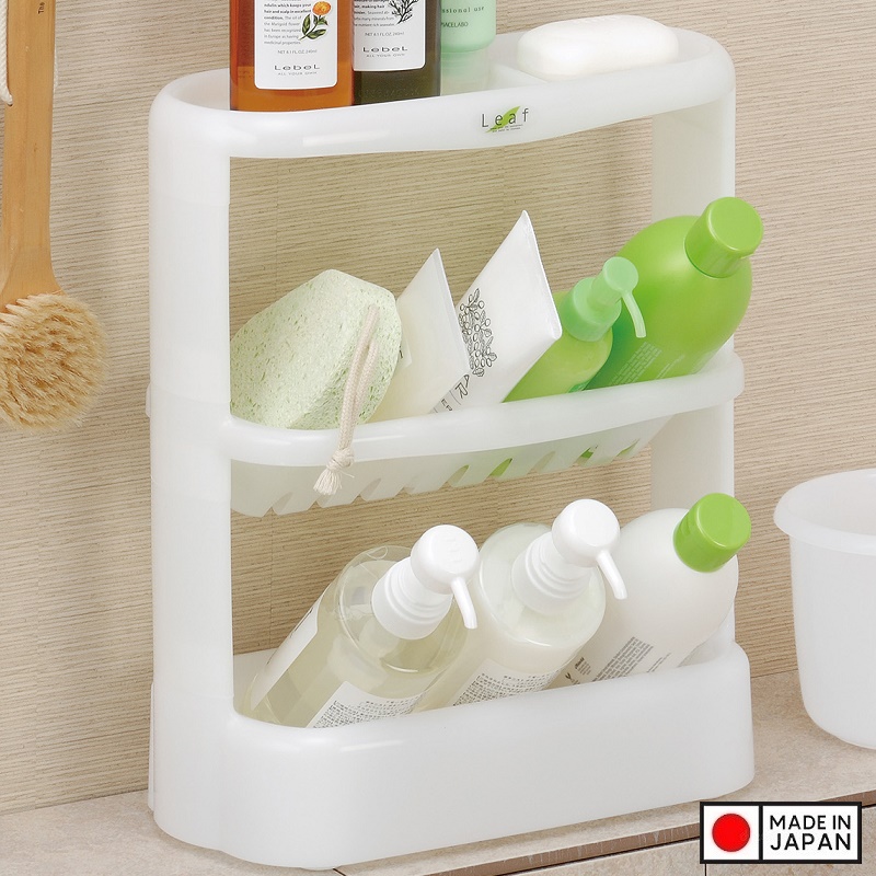 Kệ Để Đồ Nhà Tắm 3 Tầng Inomata Leaf - Hàng nội địa Nhật Bản | Made in Japan