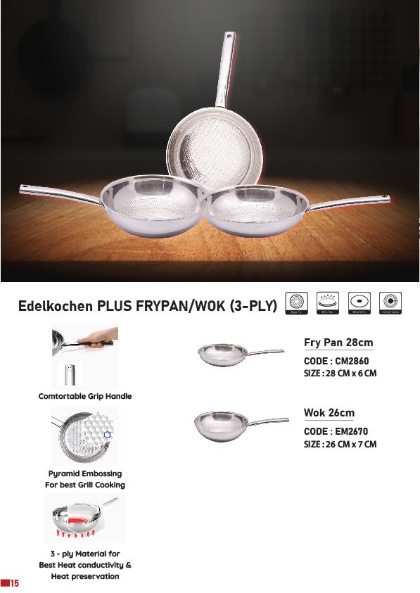 Chảo Edelkochen Plus 3 lớp