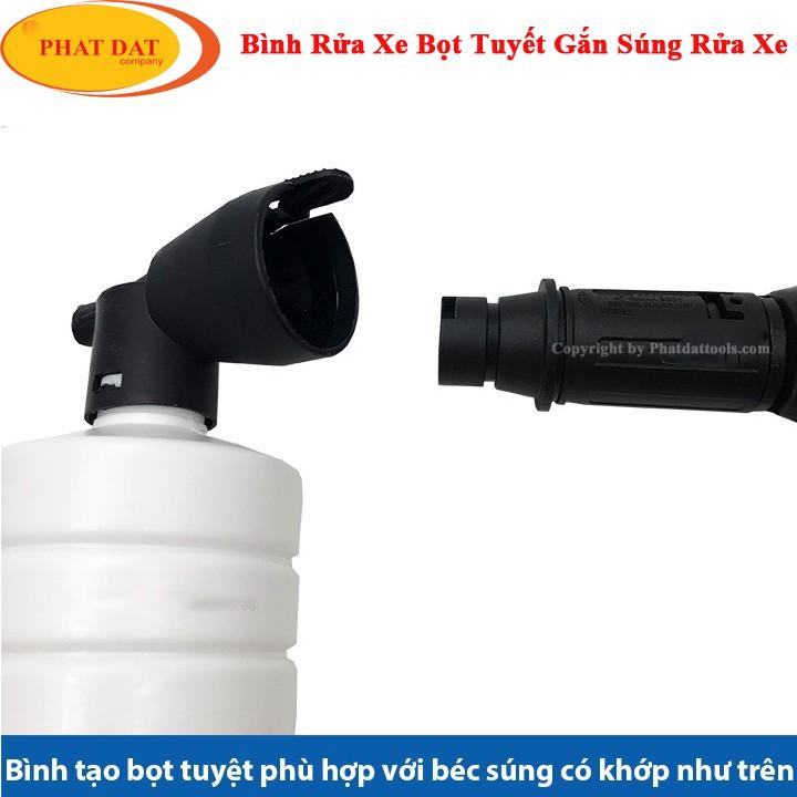 Bình Xịt Tạo Bọt Tuyết Mini Gắn Súng Rửa Xe Thông Dụng