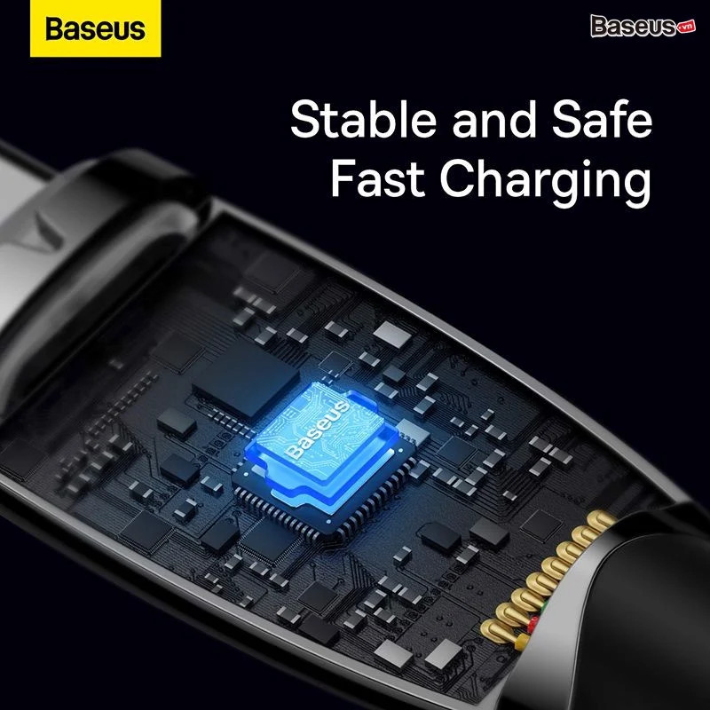 Cáp Sạc Nhanh Công Suất Cao Baseus Glimmer Series Fast Charging Data Cable Type-C to Type-C 100W - Hàng chính hãng