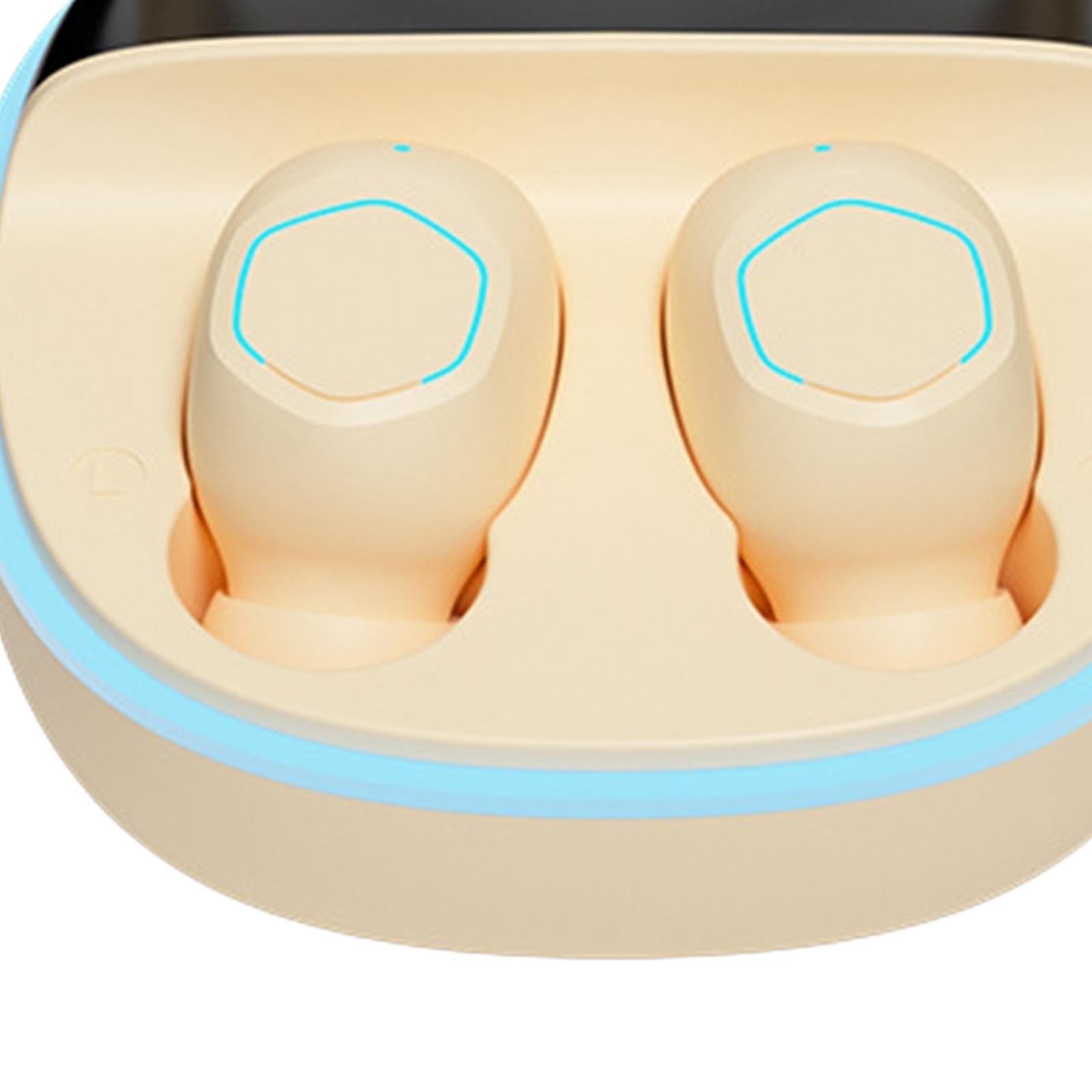 Wireless Earbuds Earphones ,Water Resistant ,Low Latency ,Noise Cancelling Headphones Sports Earbuds for Business Gaming Office