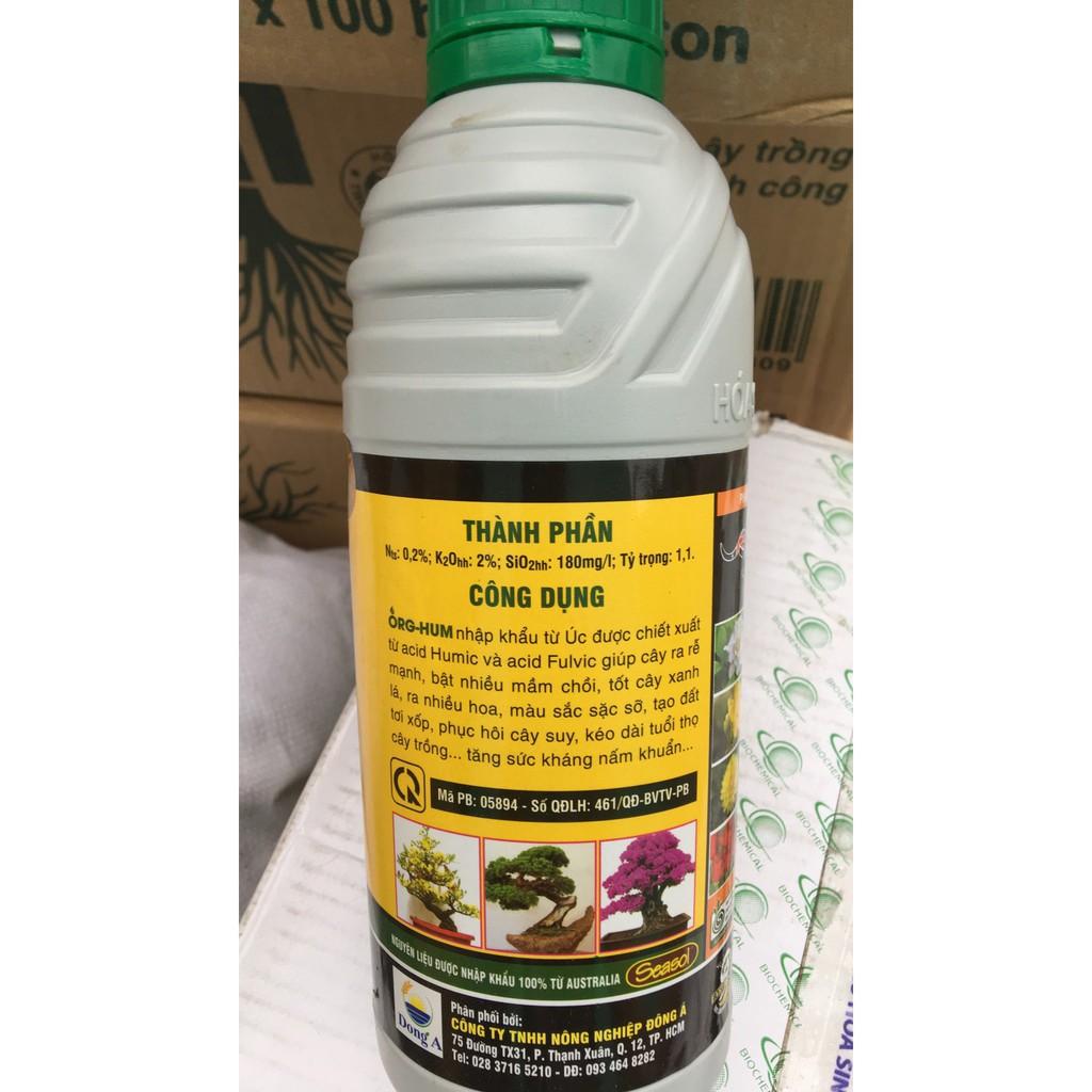 Sản Phẩm ORG HUM 1 LÍT Bổ sung Humic Acid và Fulvic Acid