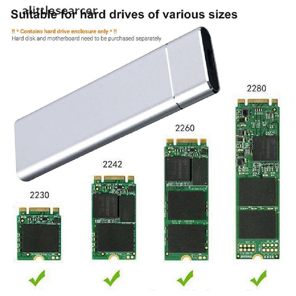 Hộp Đựng Ổ Cứng Ngoài USB 3.1 Type-C Sang M.2 NGFF SSD