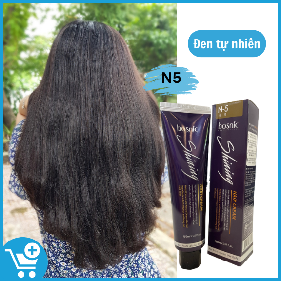 N5 - NHUỘM THẢO DƯỢC MÀU THỜI TRANG BOSNIC 150ML