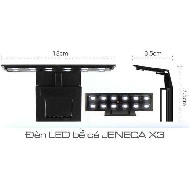 Đèn thủy sinh cho bể mini X3- đèn kẹp bể nhỏ show cá