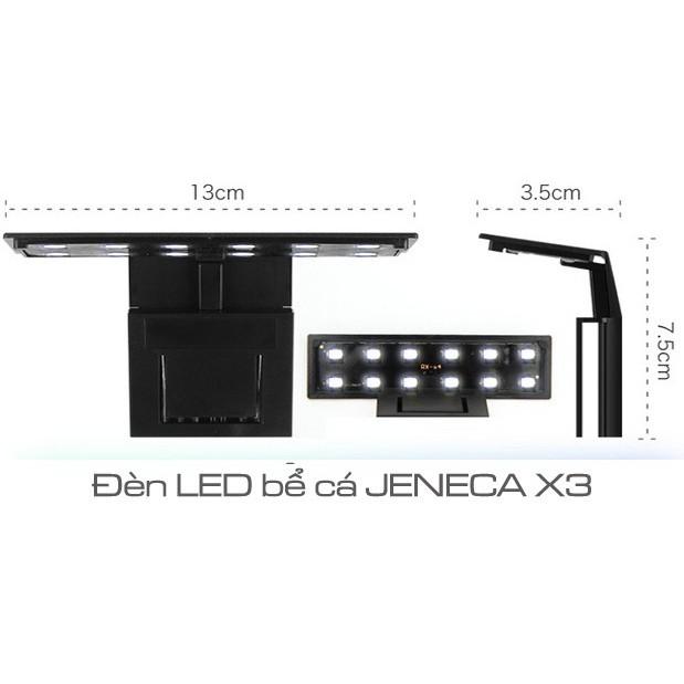 Đèn led kẹp X3 thủy sinh cho bể cá - đèn led hồ cá nhỏ