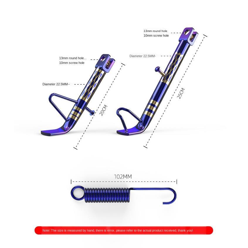 Phụ tùng chân chống dành cho xe máy điện từ inox tiện dụng