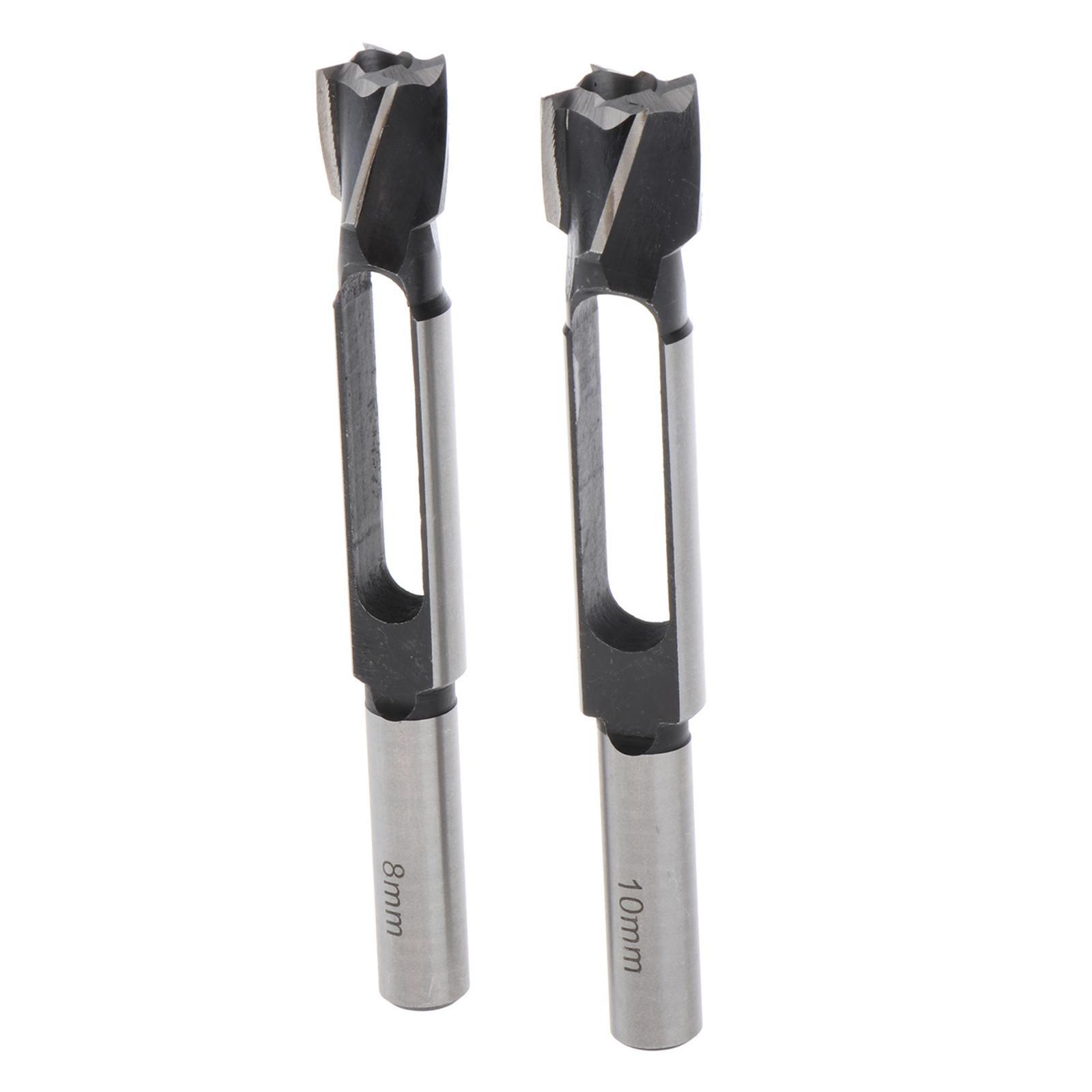 Carbon Steel Shank Drill Bit Set 8mm 10mm for Woodworking Tool Wood Plug Cutter