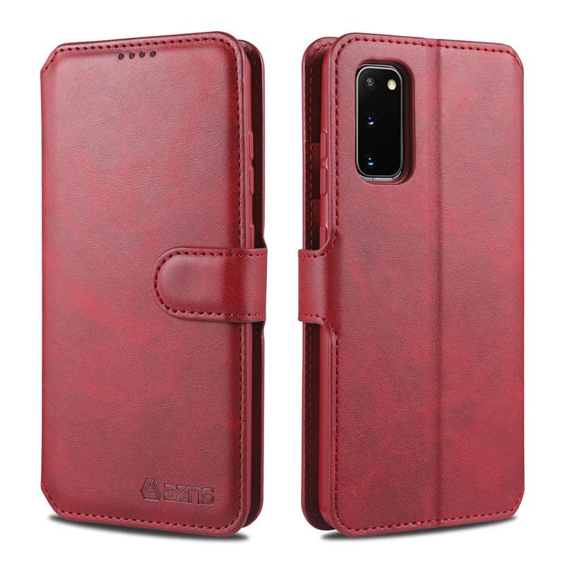 Bao Da Nắp Gập Phong Cách Retro Có Ngăn Đựng Thẻ Cho Iphone 11 12 Pro Mini Xr Xs Max