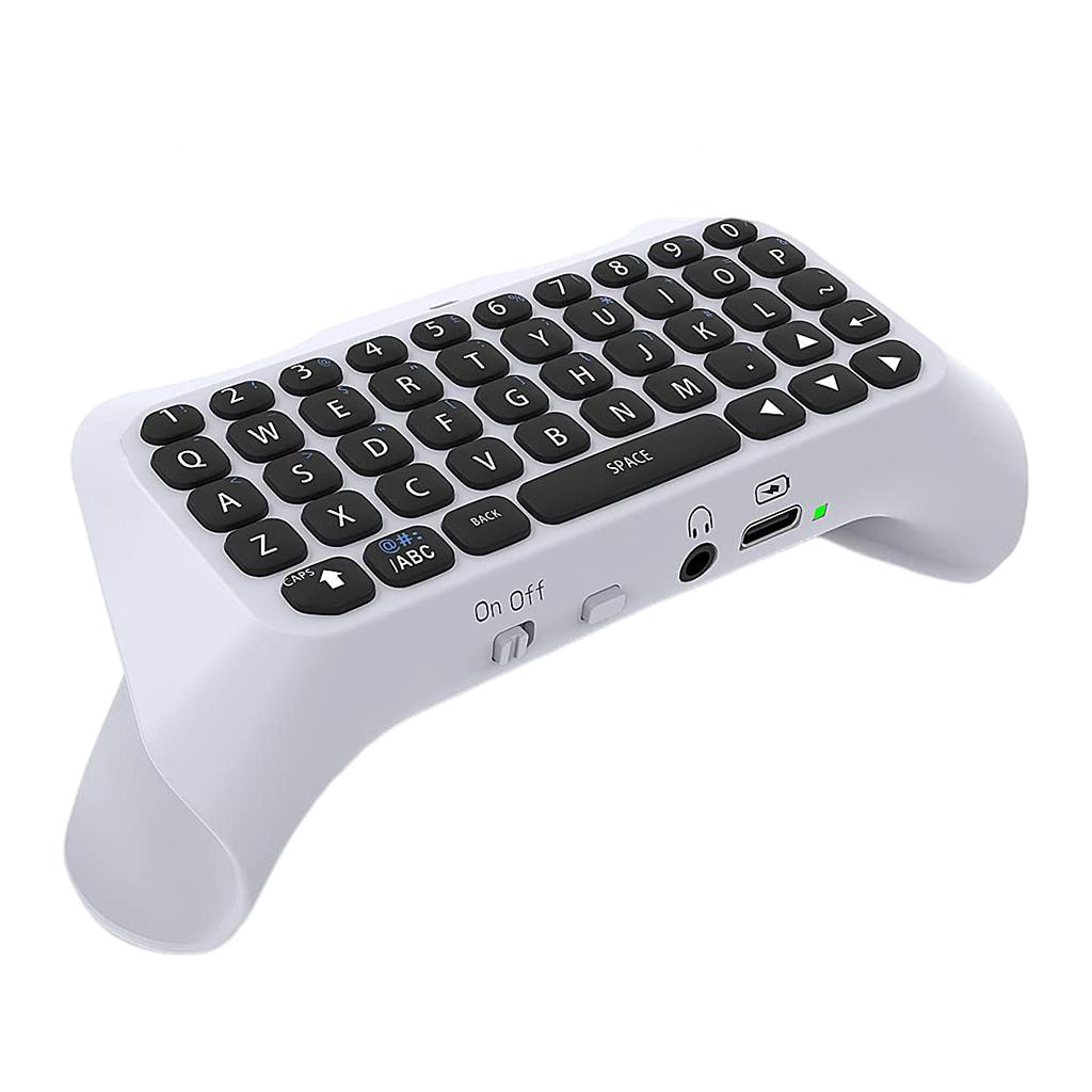 3.5mm Wireless Controller Keyboard Bluetooth Gamepad Chat Pad Keypad for PS5