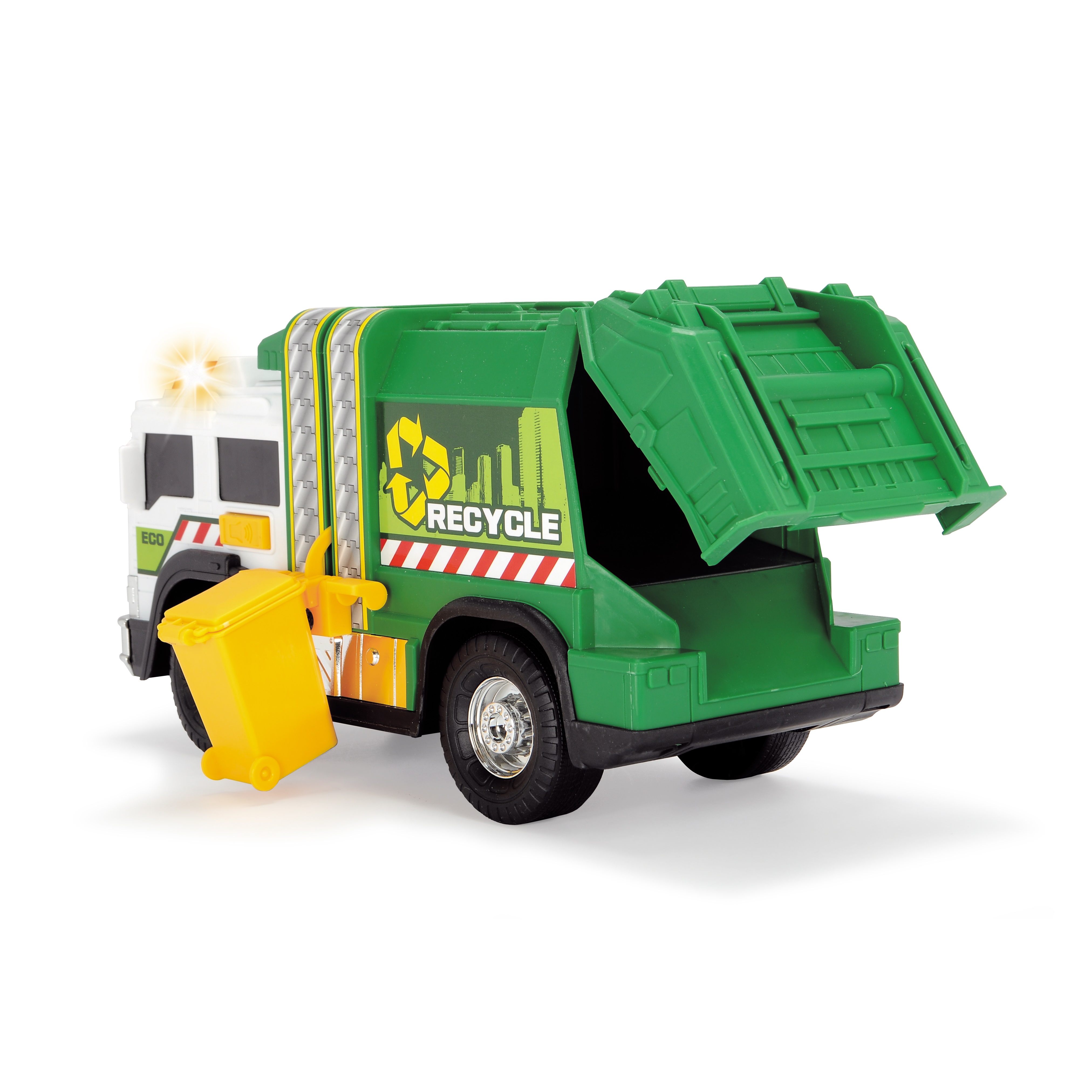 Đồ Chơi Xe Rác Vệ Sinh Đường Phố Dành Cho Bé Yêu DICKIE TOYS Recycle Truck 203306006 - Đồ Chơi Đức Chính Hãng