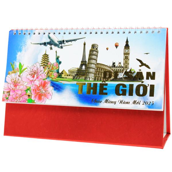 Lịch Bàn 2025 - Di Sản Thế Giới - AB-L07-LBA