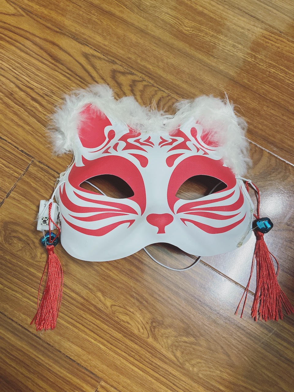 Mặt nạ cáo haloween đèn nhấp nháy