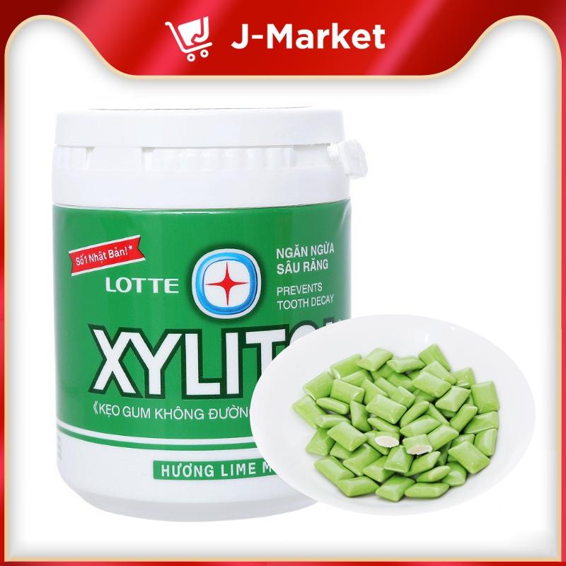 Kẹo gum không đường XYLITON Lime mint 137,8g