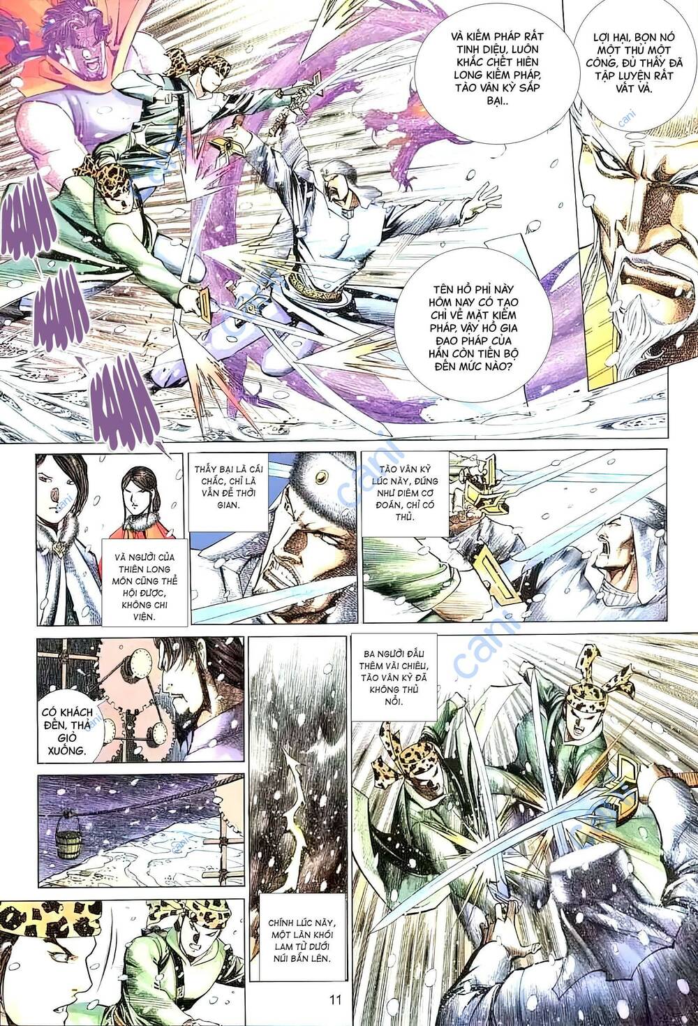 tuyết sơn phi hồ - mã vinh thành chapter 33 11