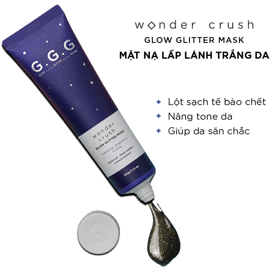 Mặt Nạ Lột GGG Tẩy Tế Bào Chết, Dưỡng Sáng 60g