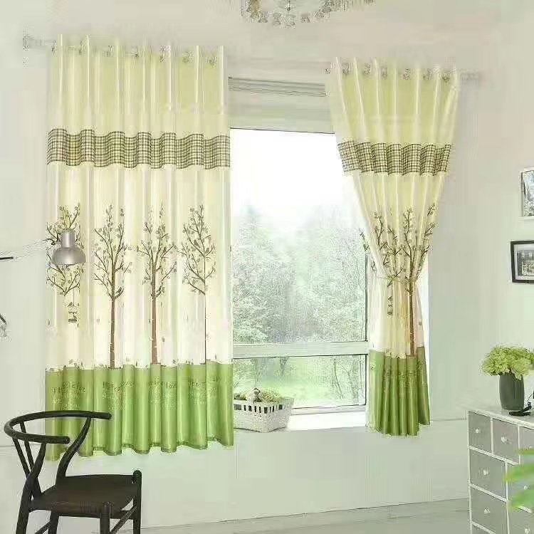 RÈM CỬA CÂY XANH SIZE 2M NGANG X 2M CAO (1 tấm)