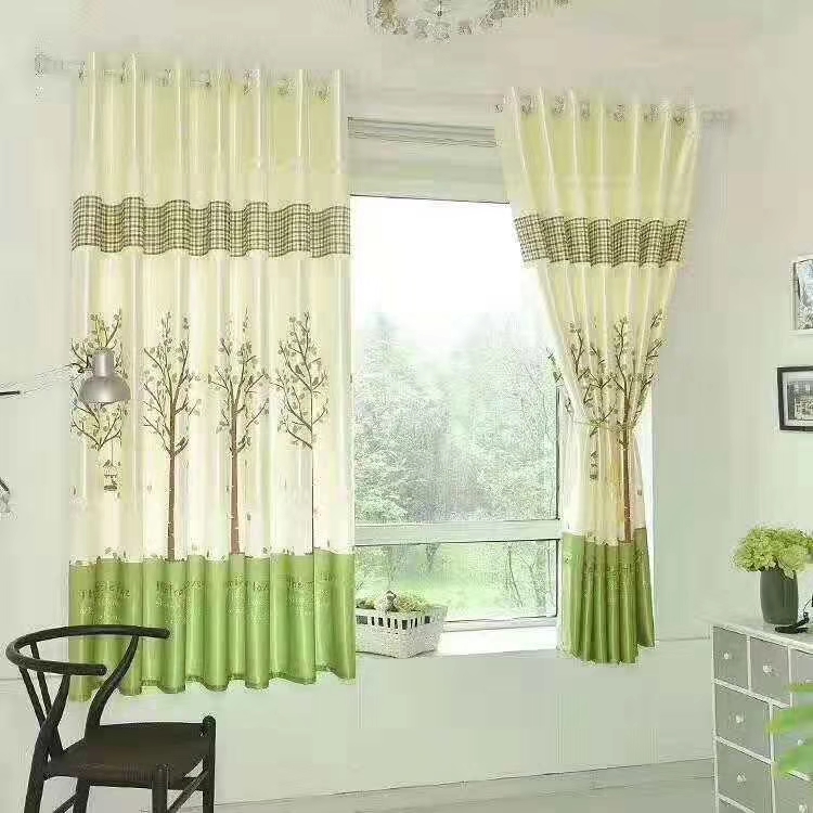 RÈM CỬA MẪU CÂY XANH SIZE 1M NGANG X 2M CAO