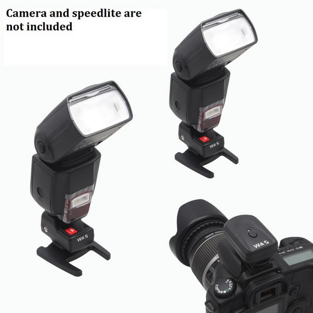 PT-04GY Wireless 4 -Channels Flash Trigger Receiver With 2 Receiver For DSLR Camera