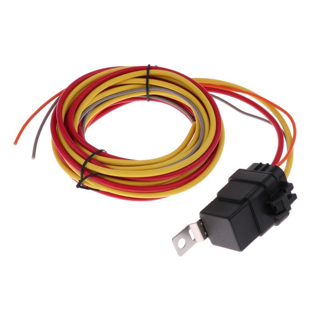 High Quality Electric Cooling Fan Wiring Install 185/165 Thermostat Relay