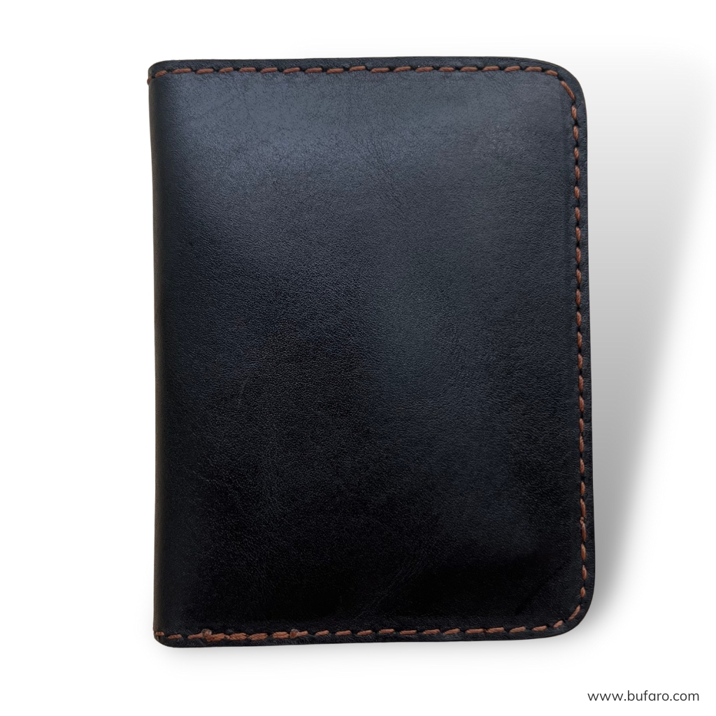 Ví Thẻ Da Bò Gấp Đôi Handmade - Bifold Leather Cards Holder