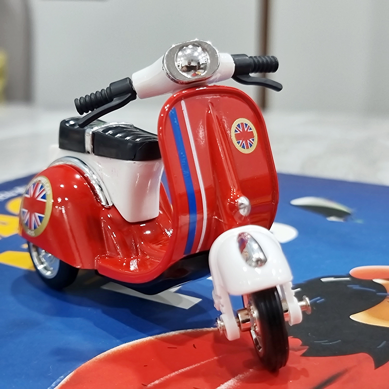 Mô Hình Xe Máy Hợp Kim Nhôm. Có Bánh Đà. Đồ Chơi Xe Máy Nhỏ Xinh Siêu Cute