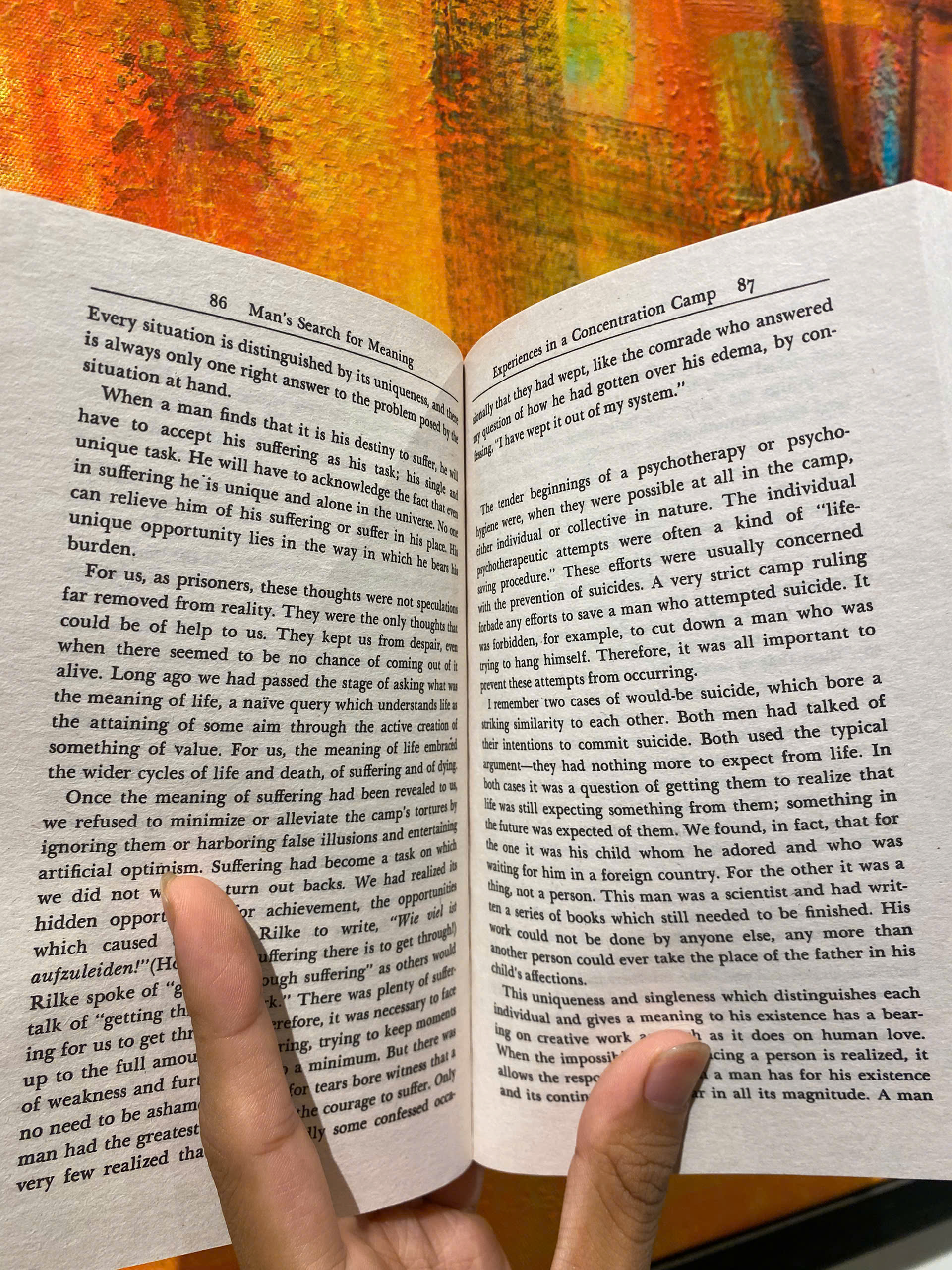 Sách - Man's Search for Meaning - The classic tribute to hope from the Holocaust by Viktor E Frankl - Logotherapy / English Novel / Sách Ngoại văn Nhập khẩu