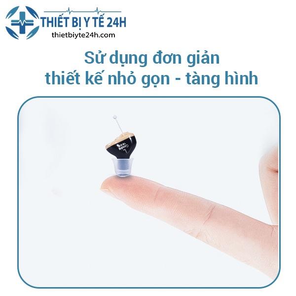 Máy Trợ Thính, Tai Nghe Trợ Thính Siêu Nhỏ Goodmi GM-910 - Tự Động Giảm Tiếng Ồn, Xử Lý Âm Thanh Cực Tốt