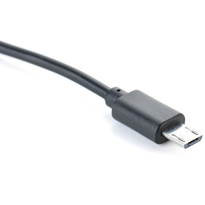 Chất Lượng Cao 30Cm Loại C Nam Sang Micro USB Nam Sạc Đồng Bộ Sạc OTG Cáp USB-C Bộ Chuyển Đổi Dây Màu Sắc: Đen