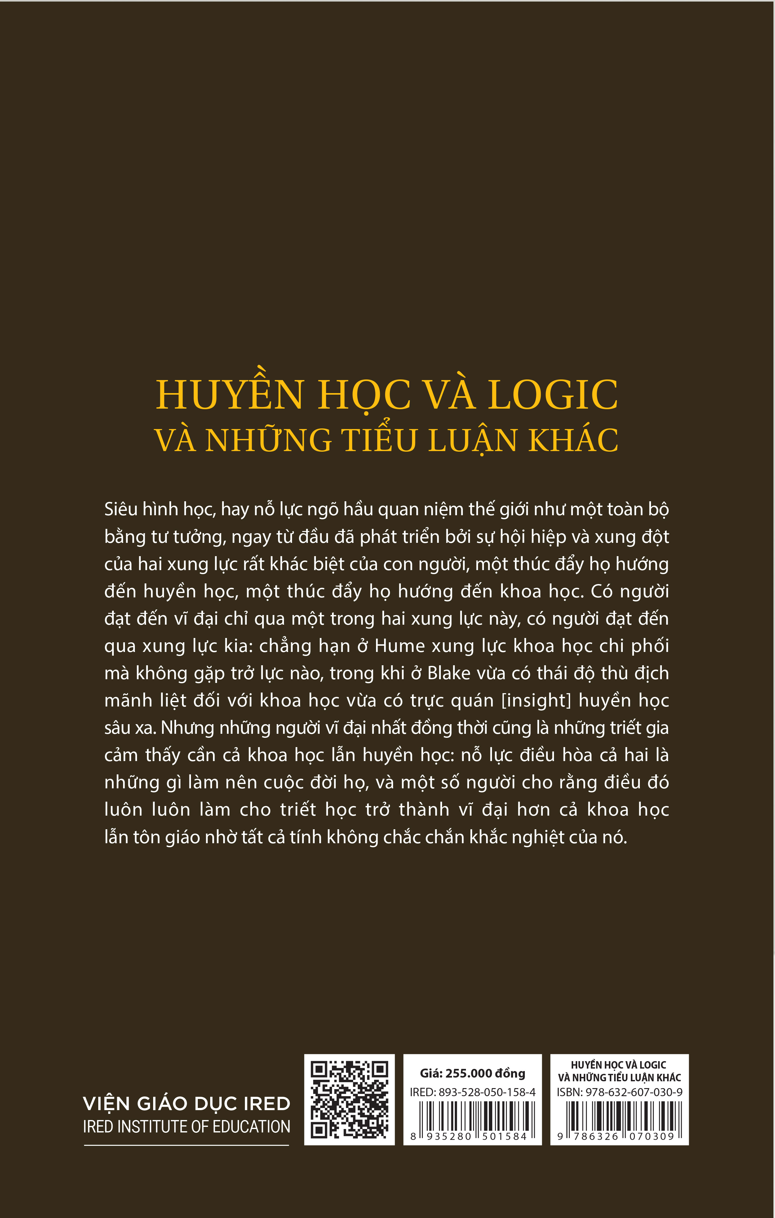 Huyền Học Và Logic và Những Tiểu Luận Khác
