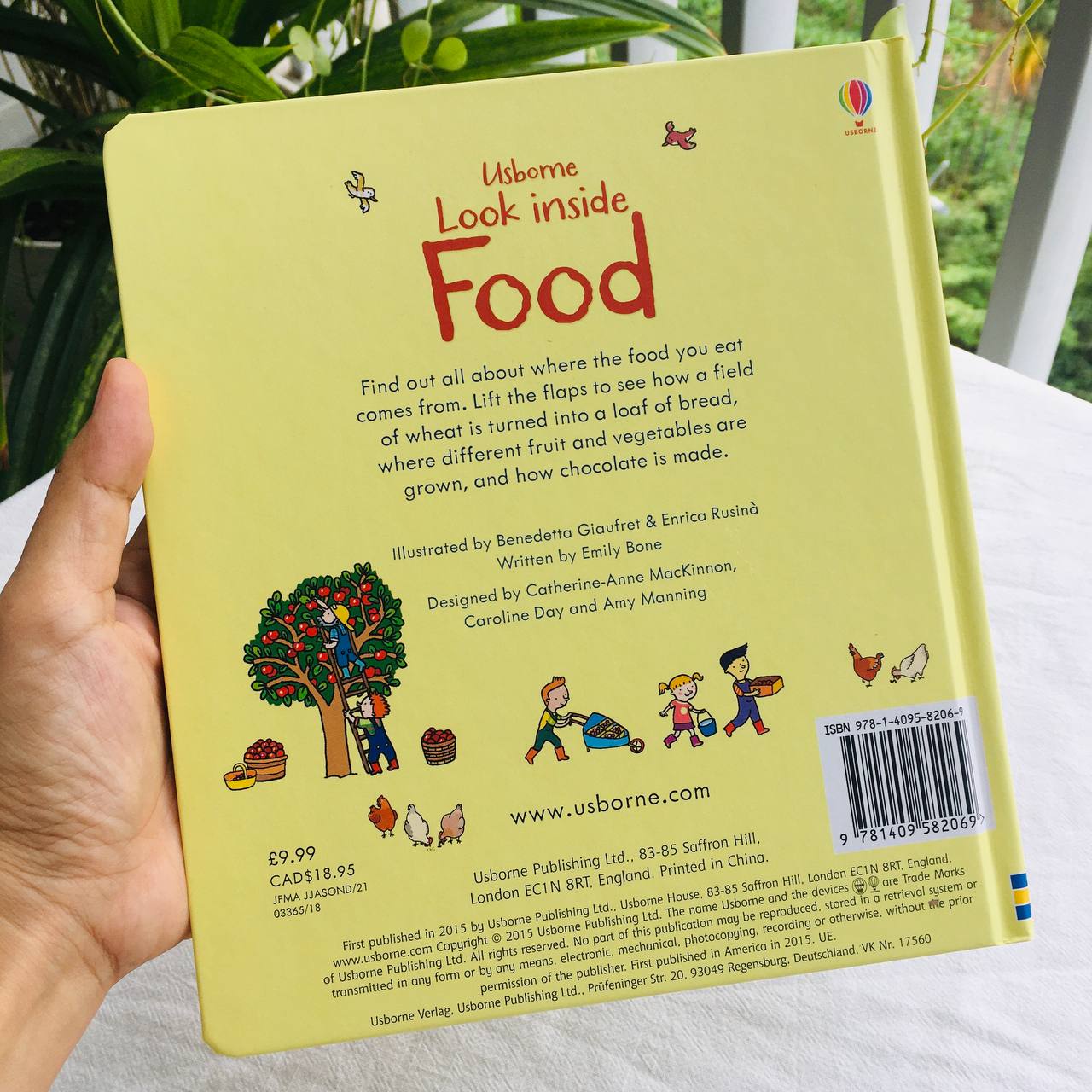 Usborne Look inside Food