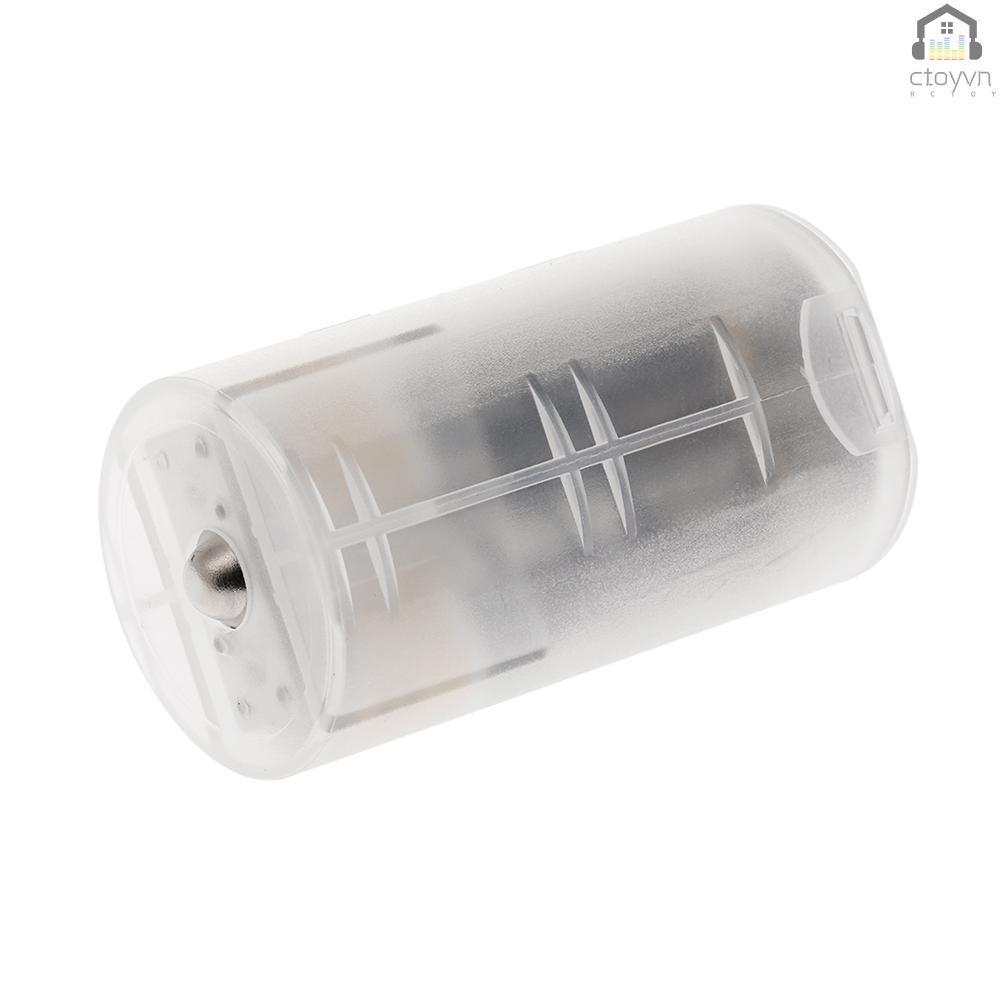 Set 4 hộp đựng pin chuyển đổi từ 2*AA sang D