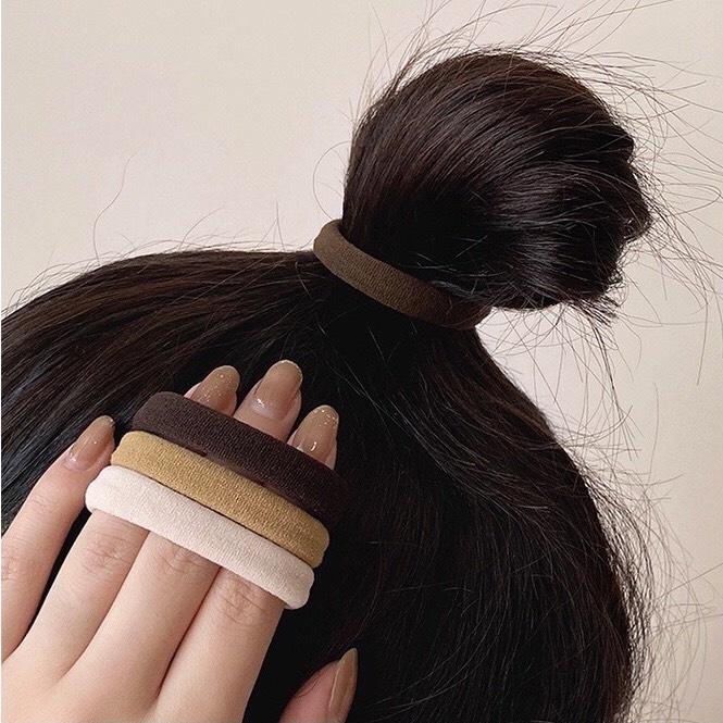 Chun buộc tóc,Hộp 20 chun buộc tóc siêu xinh