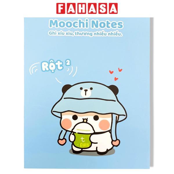 Tập Học Sinh Moochi Trơn - 4 Ô Ly Vuông - 48 Trang 120gsm - The Sun - Gấu
