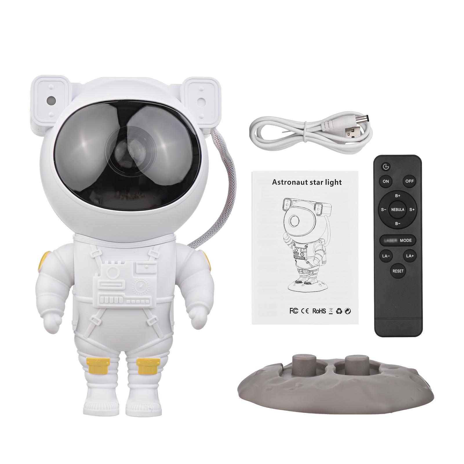 Đèn Led Phi Hành Gia Chiếu Thiên Hà Bầu Trời Sao Đổi Mầu Dùng Cho Phòng Ngủ Và Phòng Bay