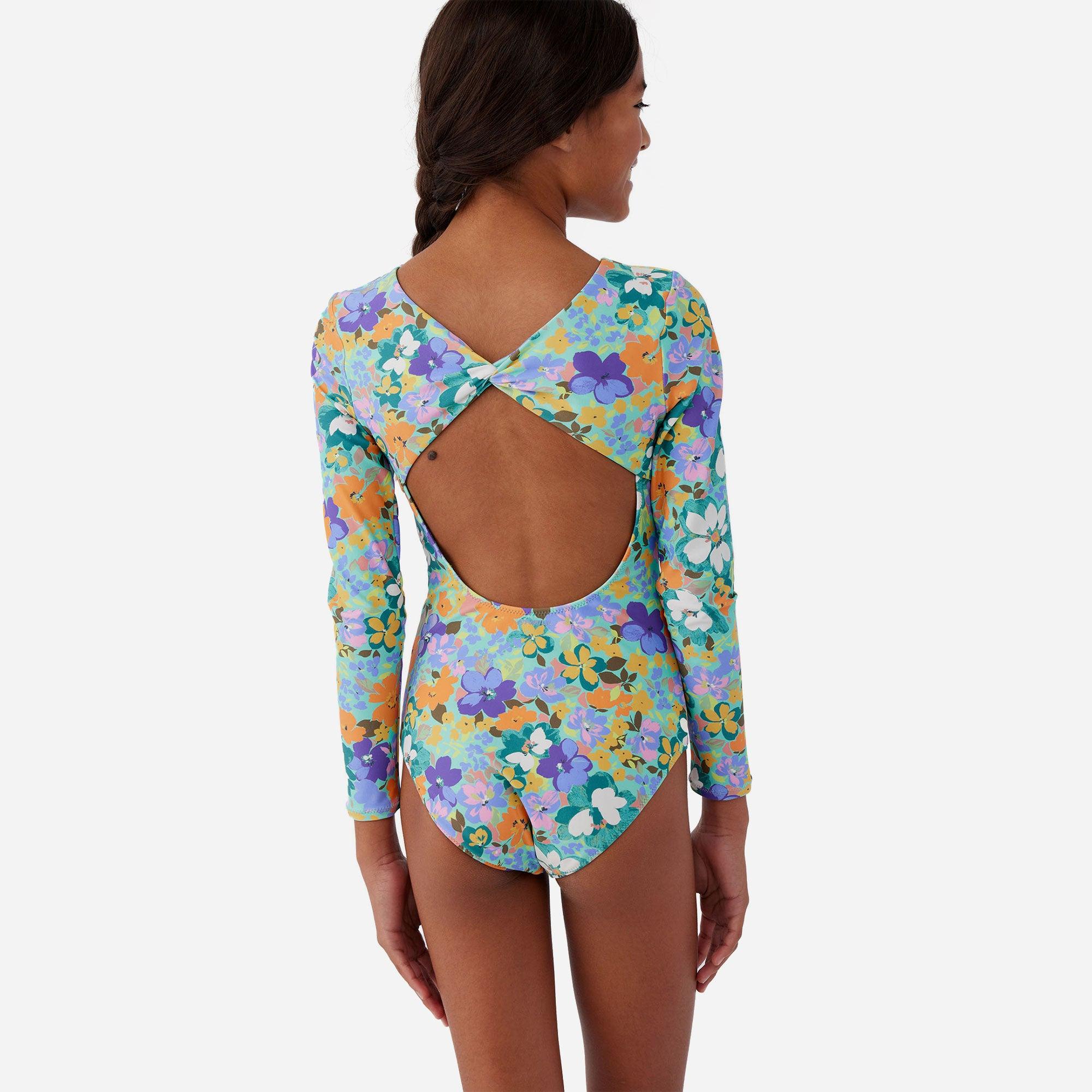 Đồ bơi một mảnh bé gái Oneill Sami Floral Twist Back Surf - SP3874007-MUL