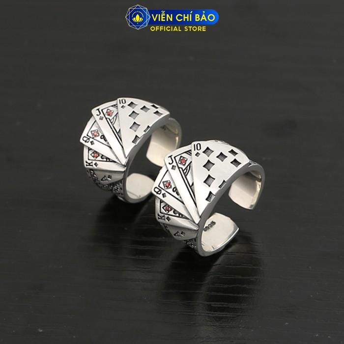 Nhẫn bạc nam Sảnh Chúa, sảnh rồng chất liệu bạc Thái 925 phong cách độc đáo thương hiệu Viễn Chí Bảo N101222