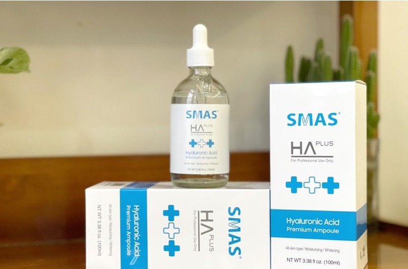 Serum Smas HA Plus Hỗ Trợ Dưỡng Ẩm Sáng Da 100ml