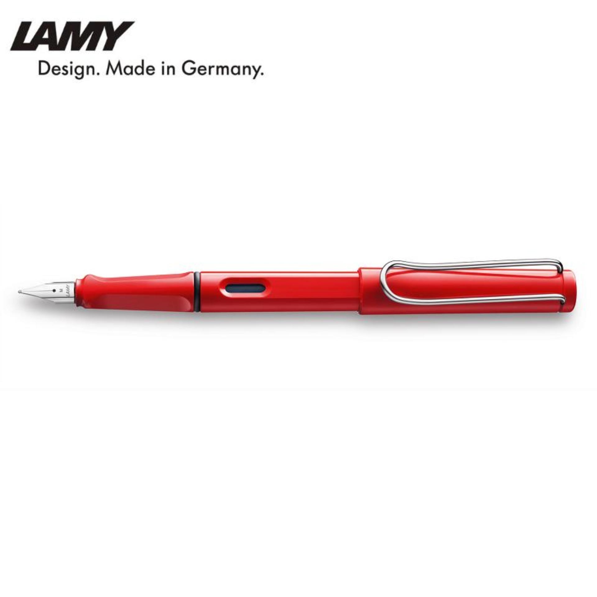 Lamy Notebook A5 Softcover White + Lamy Safari Red - GSNSa0030