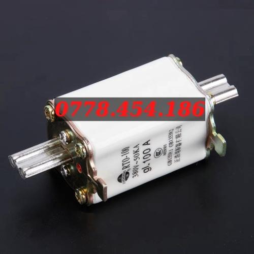 Cầu chì Zhengrong RT0-100 gL 100A 380V~50KA