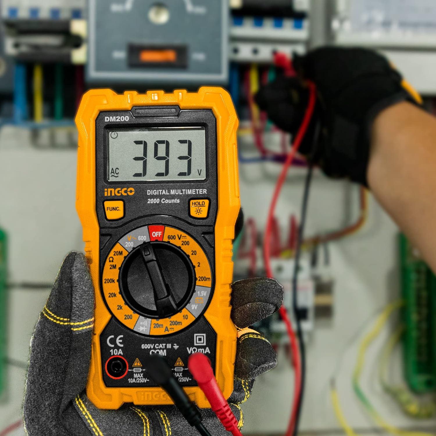 ĐỒNG HỒ ĐO ĐIỆN VẠN NĂNG INGCO DM200 - HÀNG CHÍNH HÃNG