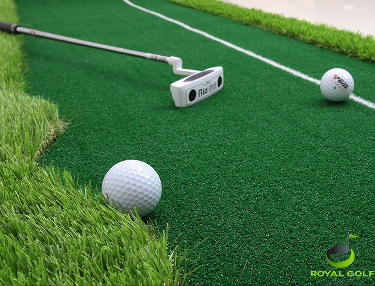 Thảm Đánh Golf Putting Green Cỏ 4 màu