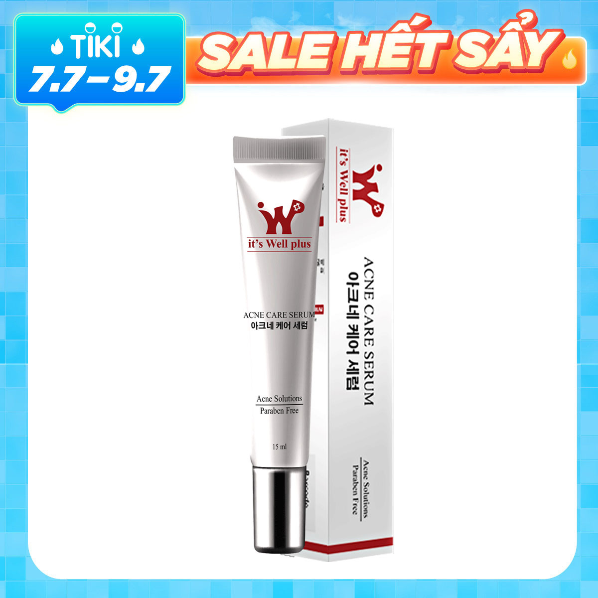 Serum Hỗ Trợ Làm Giảm Mụn It'S Well Plus Acne Care Serum 15ml